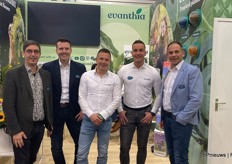 The team of Evanthia from left to right:Henk Jacobs, Wojtek Rozynski, Tim Hoeksema, Koen de Jongste and Jeroen Persoon .